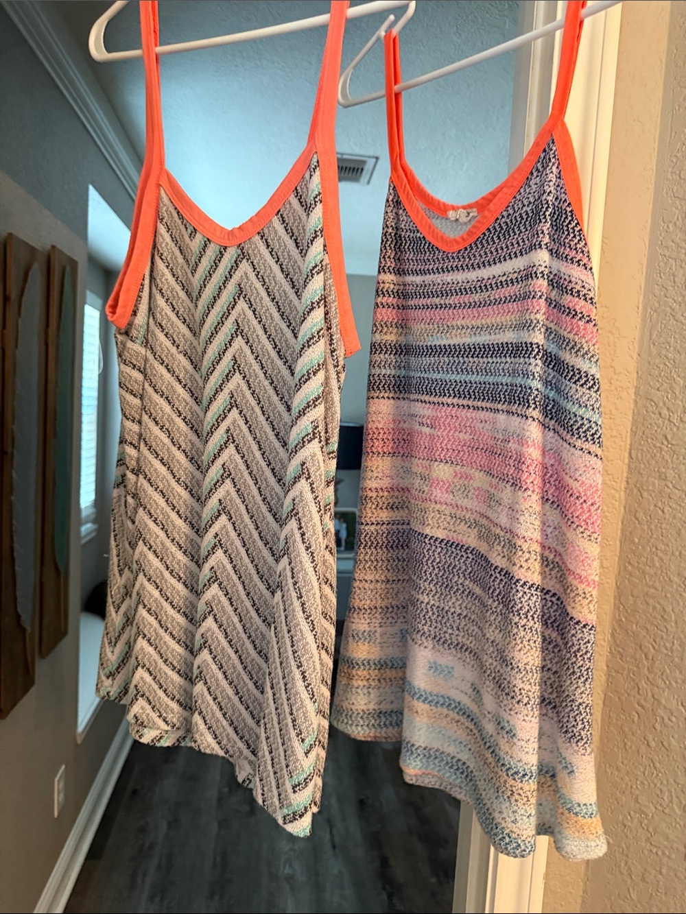 Lovely Melody set of two, Coral Trim Knit Top